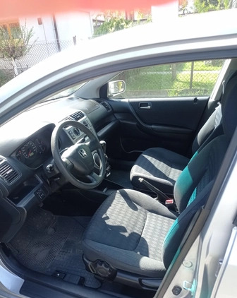 Honda Civic cena 4600 przebieg: 295000, rok produkcji 2003 z Łańcut małe 106